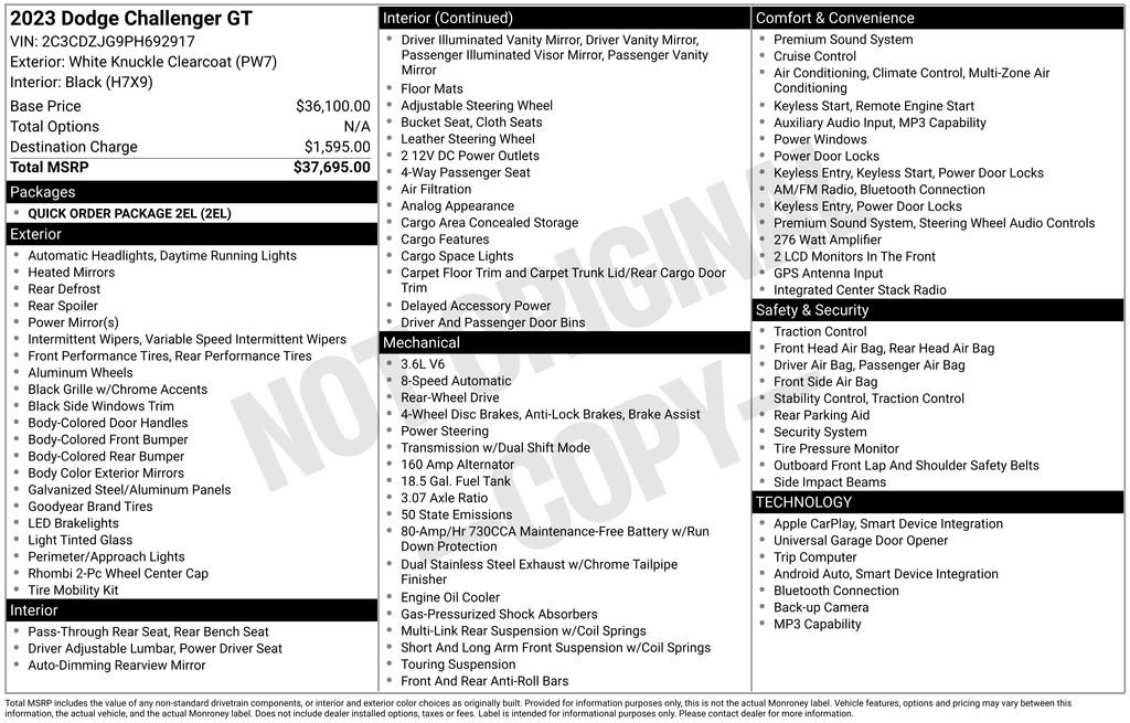 Used 2023 Dodge Challenger GT image 5