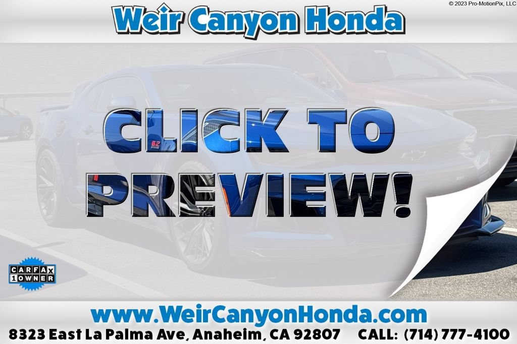 Used 2022 Chevrolet Camaro ZL1