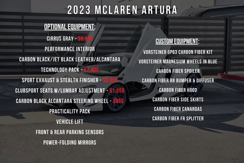 Used 2023 McLaren Artura RWD image 5