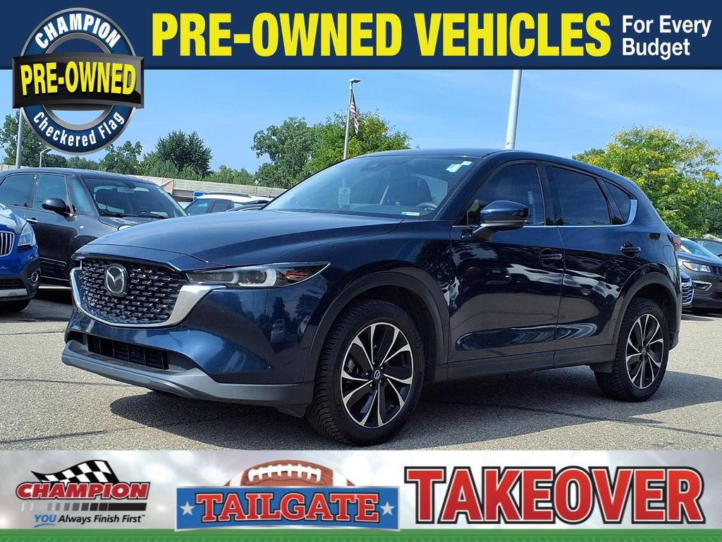 Used 2022 MAZDA CX-5 AWD 2.5 S w/ Premium Package image 1
