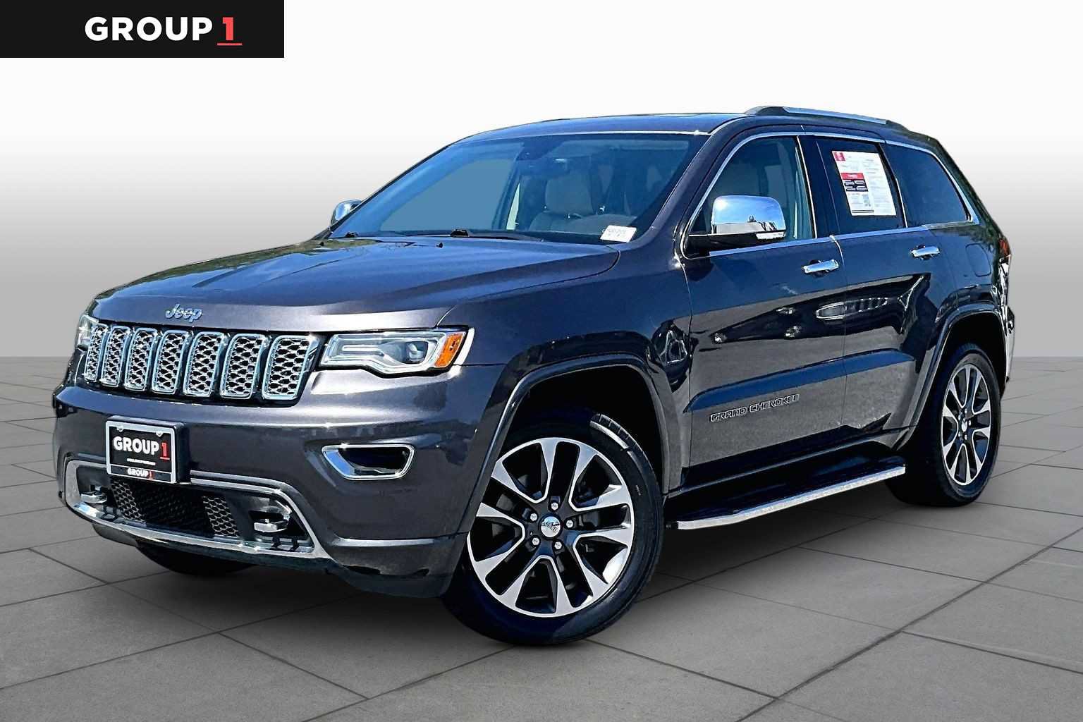 Used 2017 Jeep Grand Cherokee Overland AWD/4WD image 1