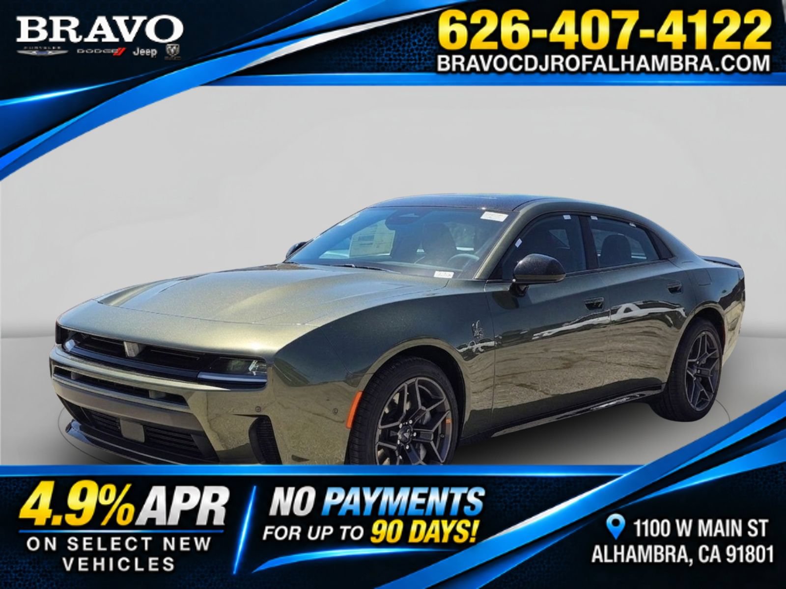 New 2026 Dodge Charger Scat Pack w/ Blacktop Package AWD/4WD image 1