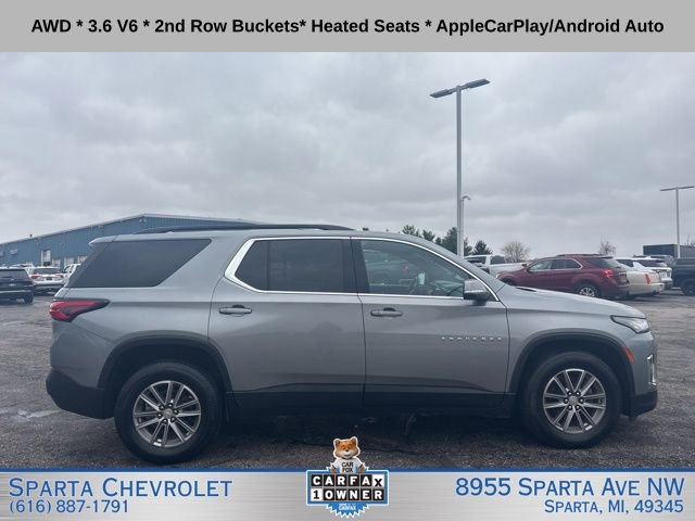 Used 2023 Chevrolet Traverse LT w/ LPO, Floor Liner Package AWD/4WD image 2