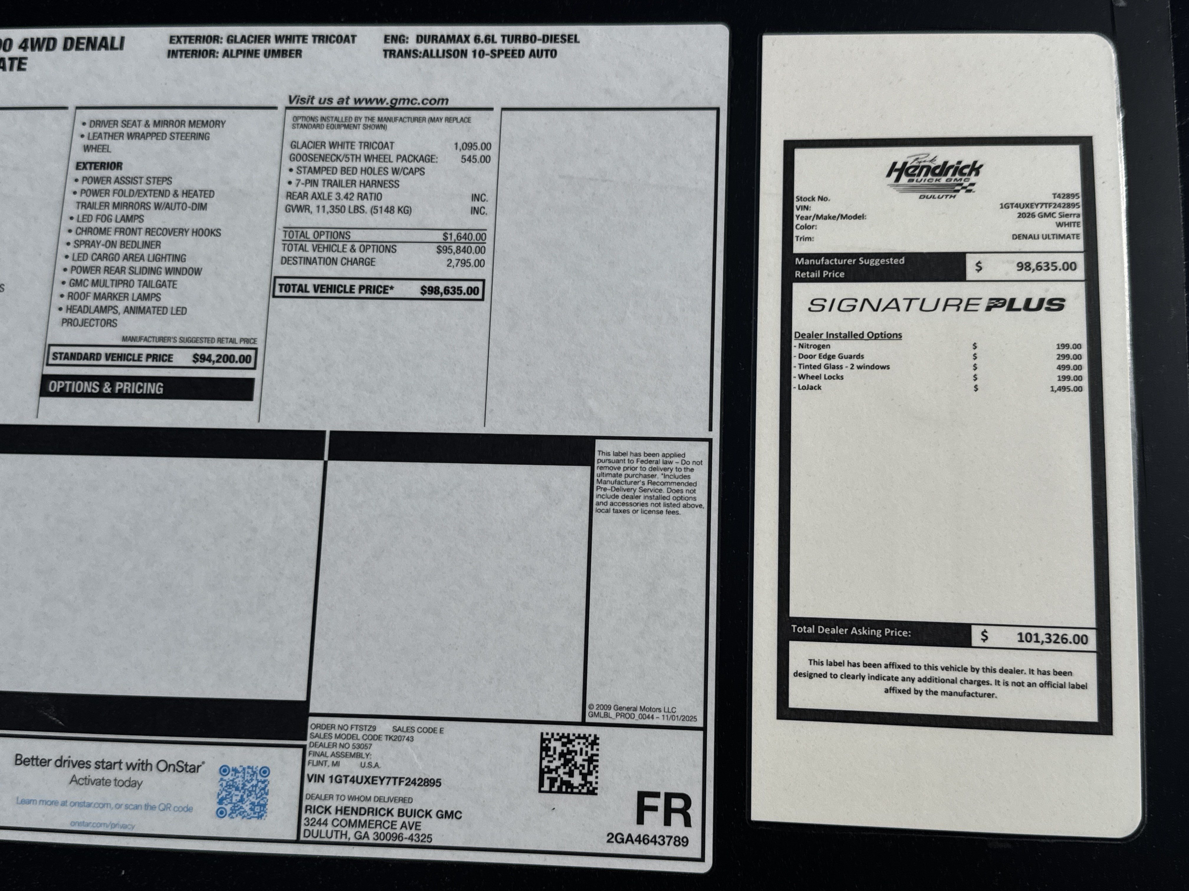 New 2026 GMC Sierra 2500 Denali Ultimate AWD/4WD image 39