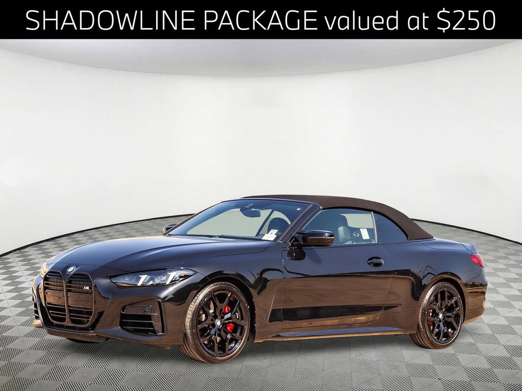 Certified 2025 BMW M440i Convertible w/ Shadowloine Package RWD image 4
