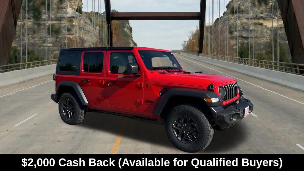 New 2026 Jeep Wrangler Unlimited Sport AWD/4WD 360° Tour