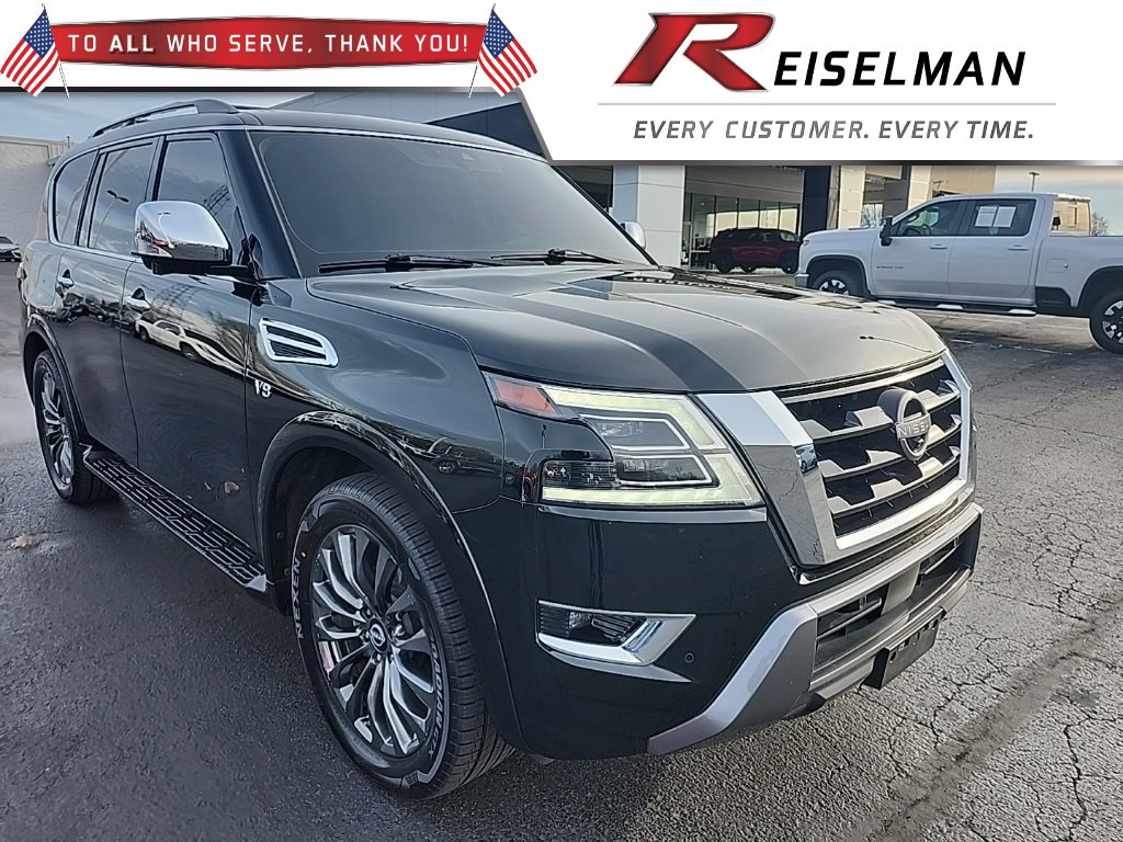 Used 2022 Nissan Armada Platinum w/ Captain's Chairs Package