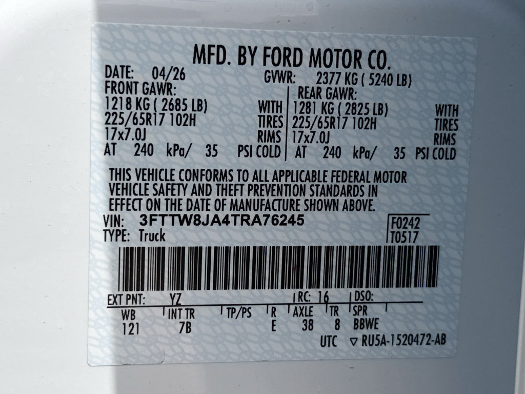 New 2026 Ford Maverick XLT w/ XLT Luxury Package AWD/4WD image 29