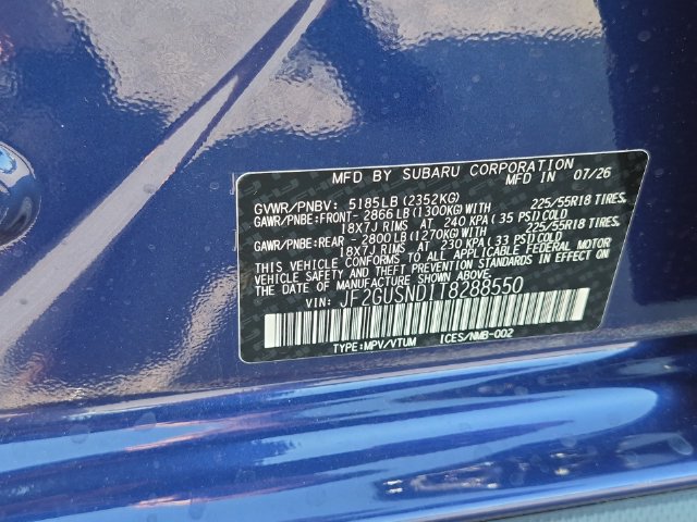 New 2026 Subaru Crosstrek 2.5i Limited AWD/4WD image 40