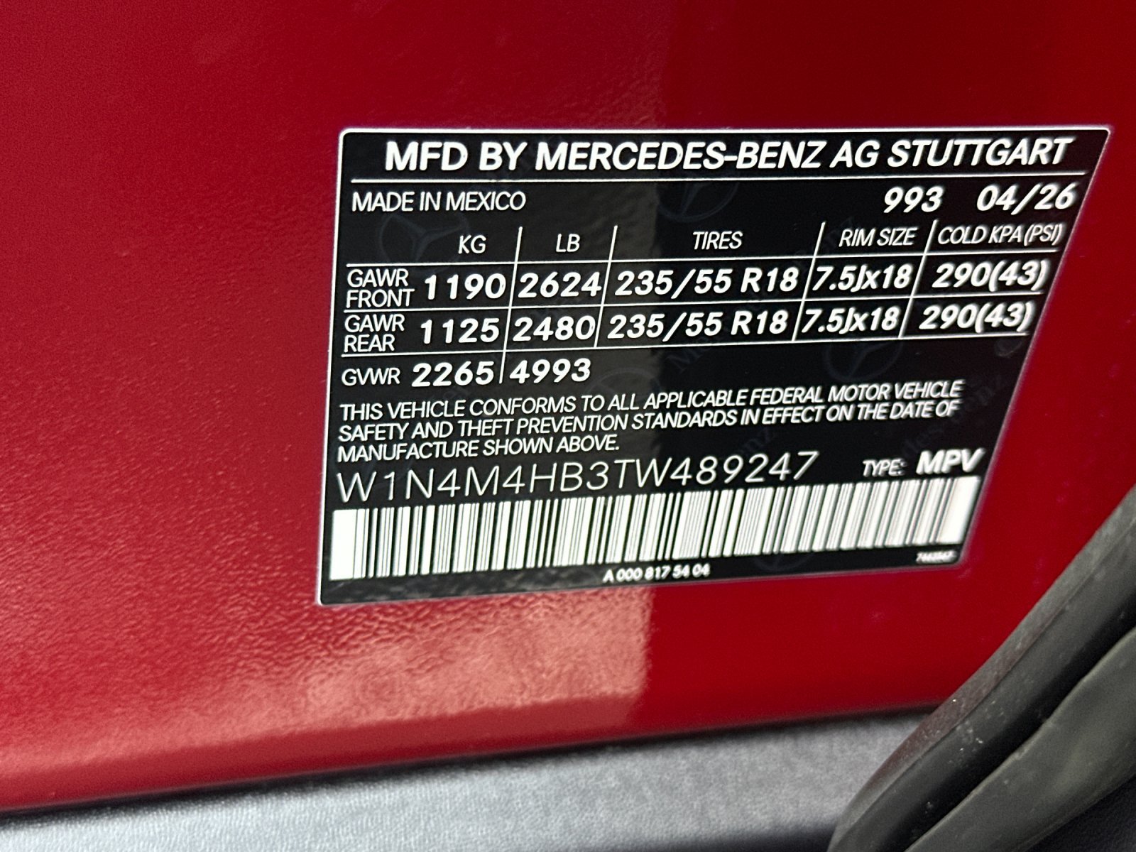 New 2026 Mercedes-Benz GLB 250 4MATIC image 27