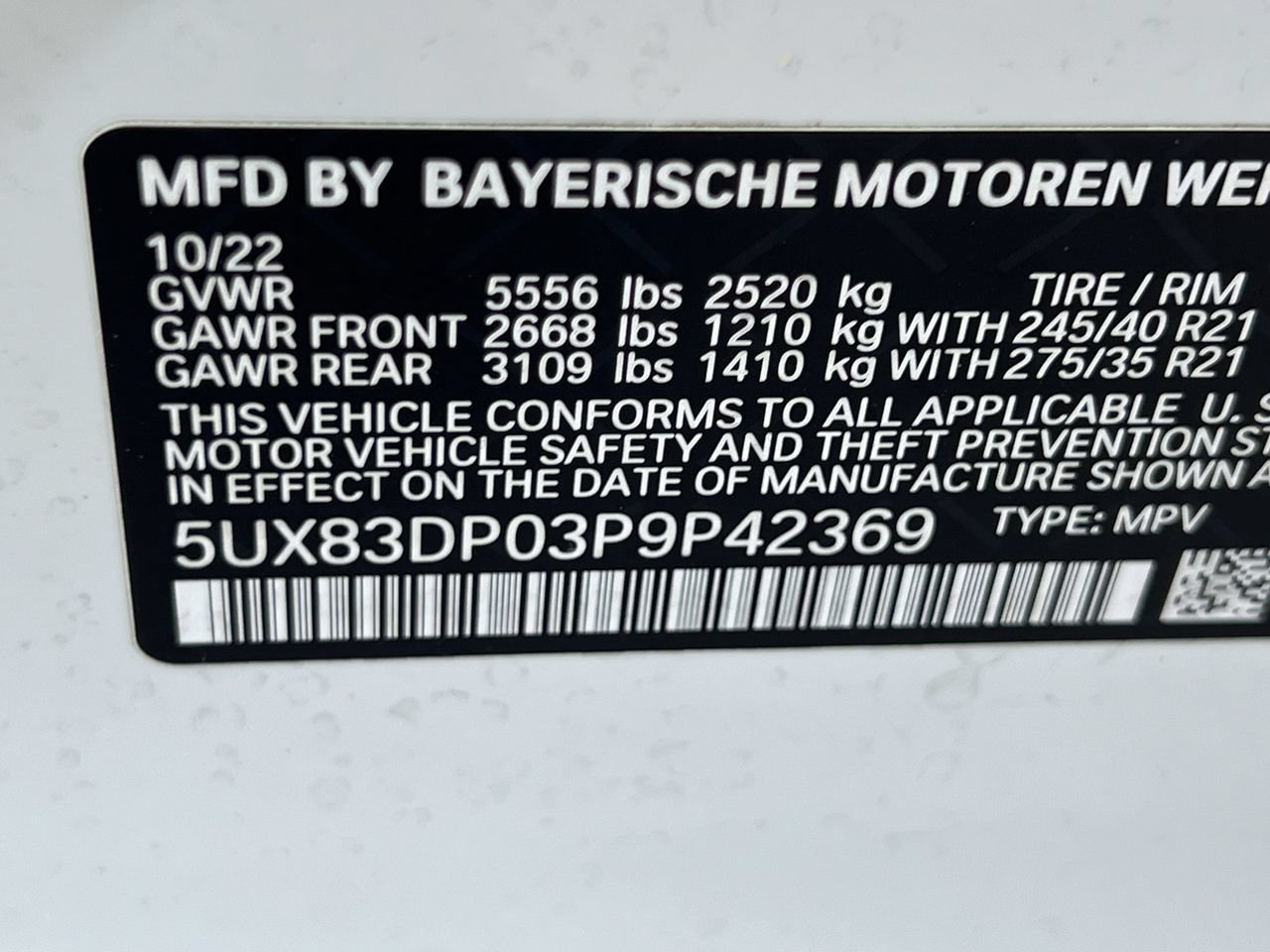 Used 2023 BMW X3 M40i w/ Parking Assistance Package AWD/4WD image 28