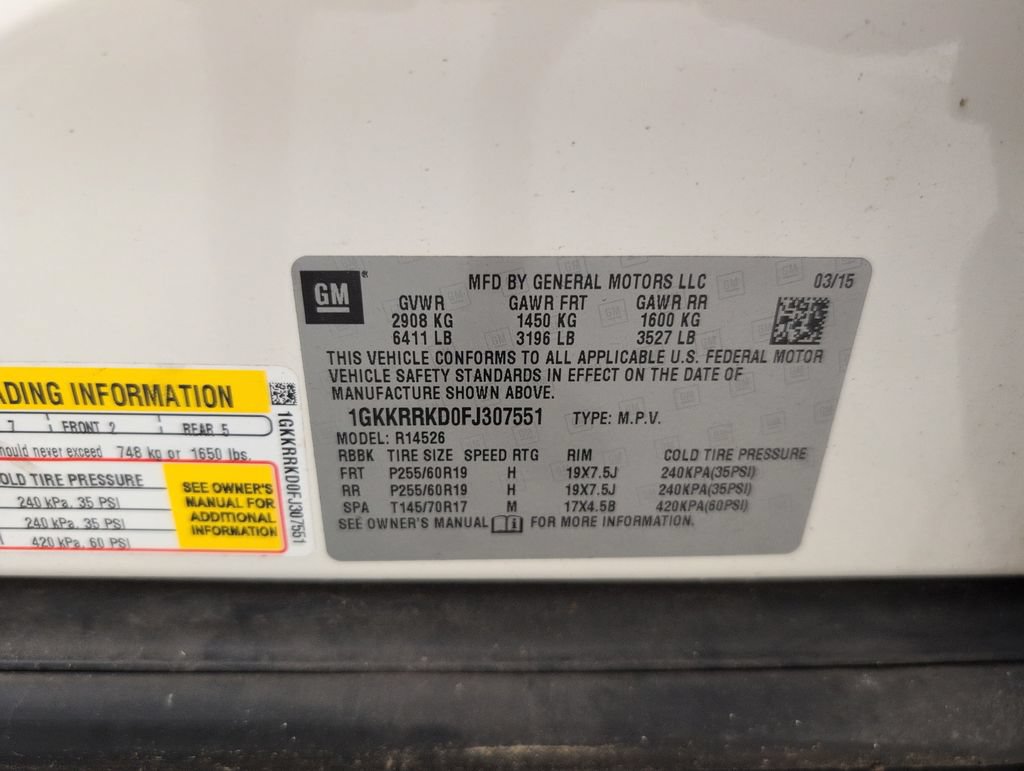 Used 2015 GMC Acadia SLT FWD image 44