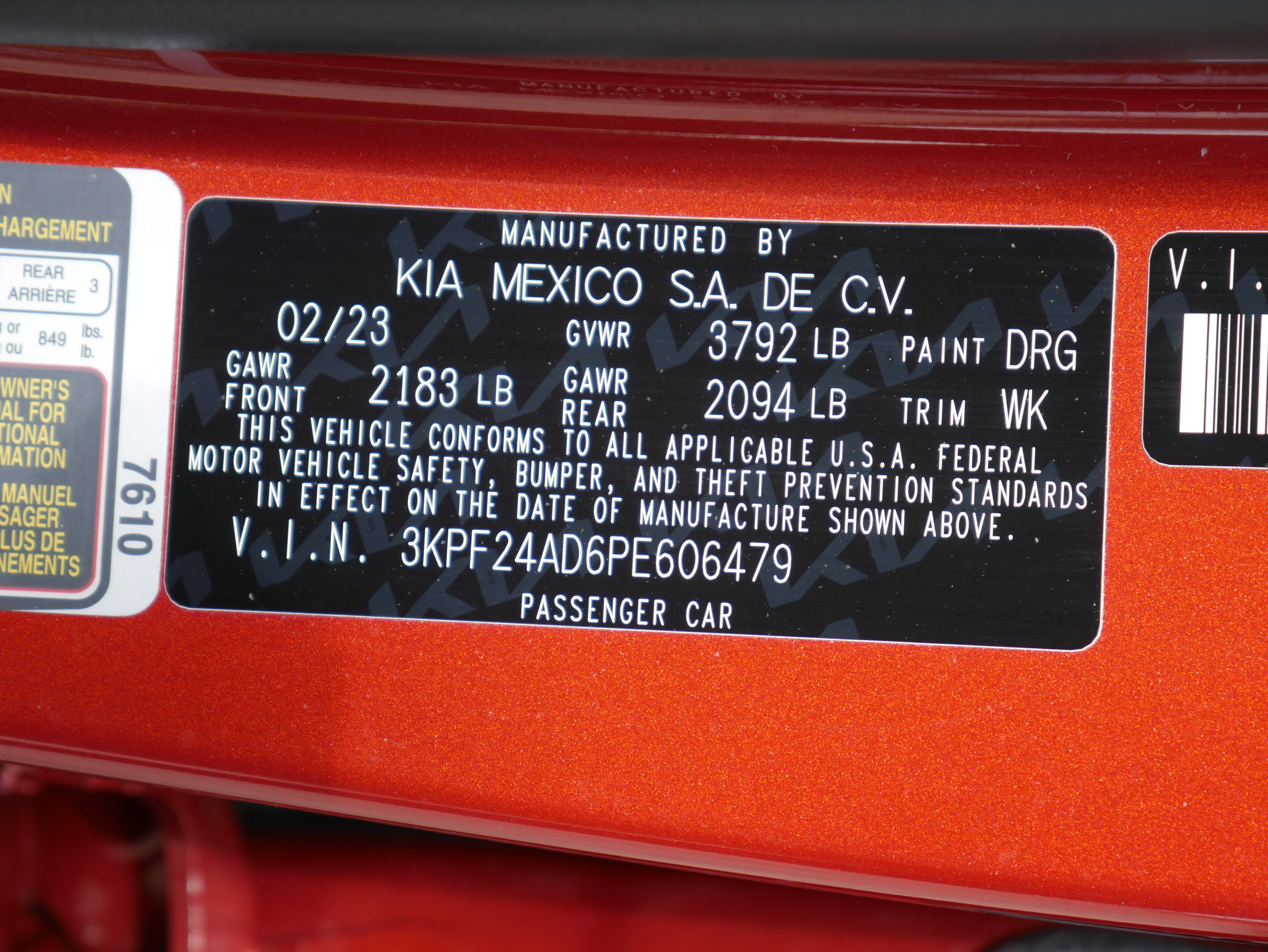Certified 2023 Kia Forte LXS w/ LXS Technology Package image 30