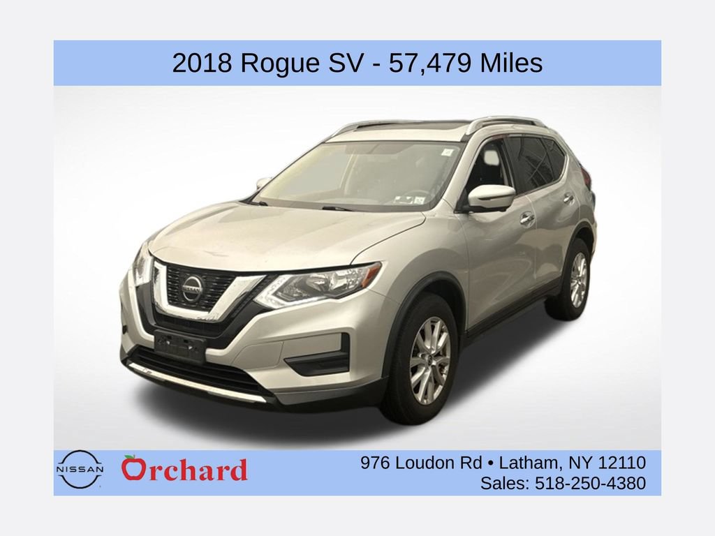 Used 2018 Nissan Rogue SV w/ Sun & Sound Touring Package AWD/4WD image 1