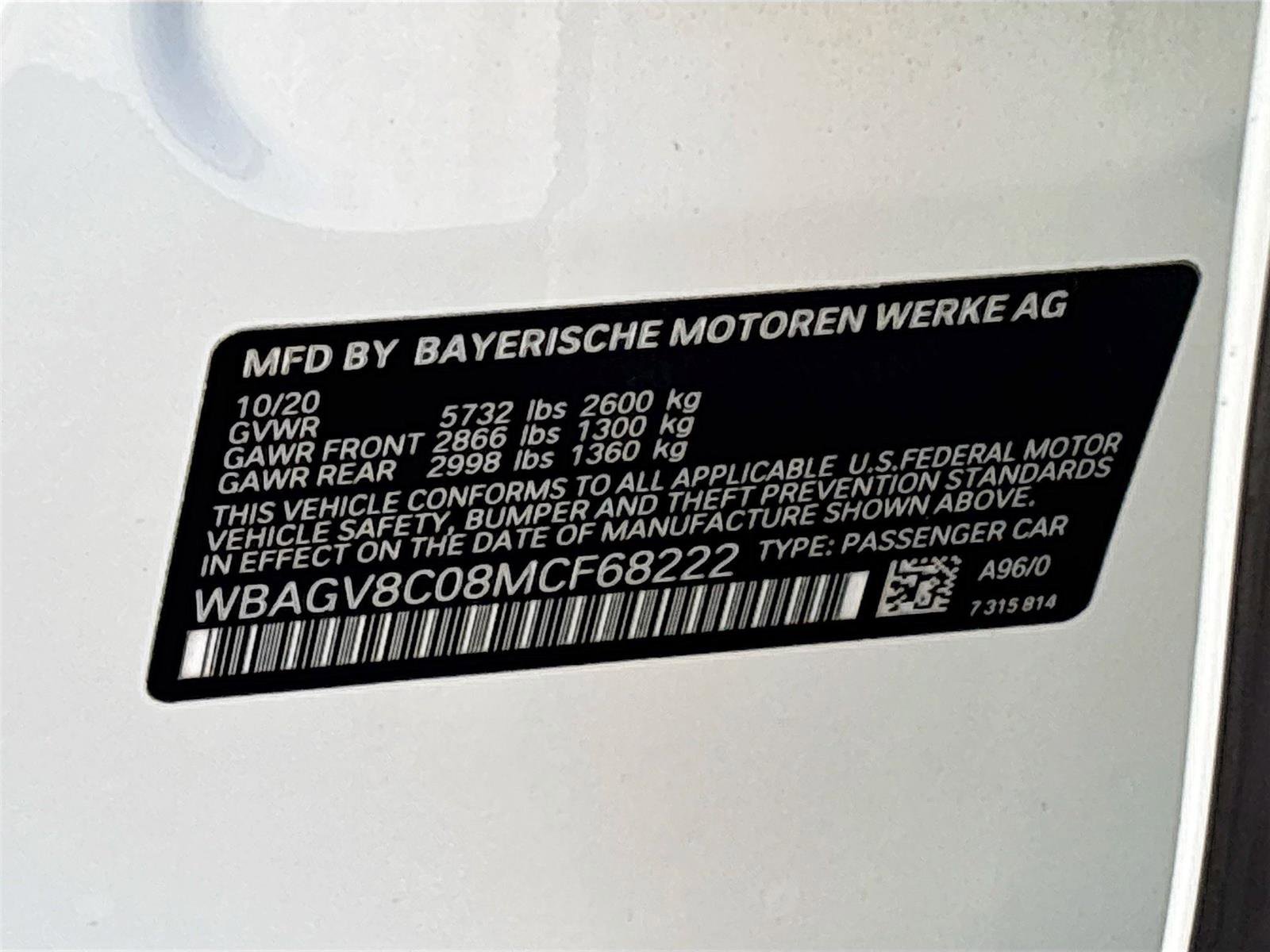 Used 2021 BMW M850i Gran Coupe xDrive AWD/4WD image 34