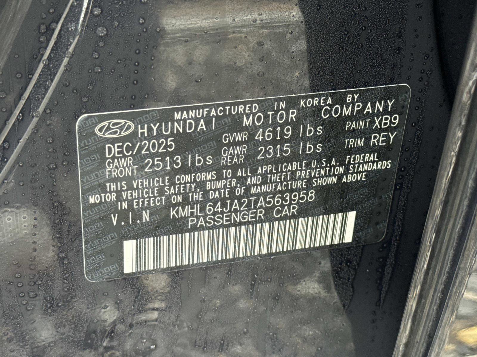 New 2026 Hyundai Sonata SEL image 18