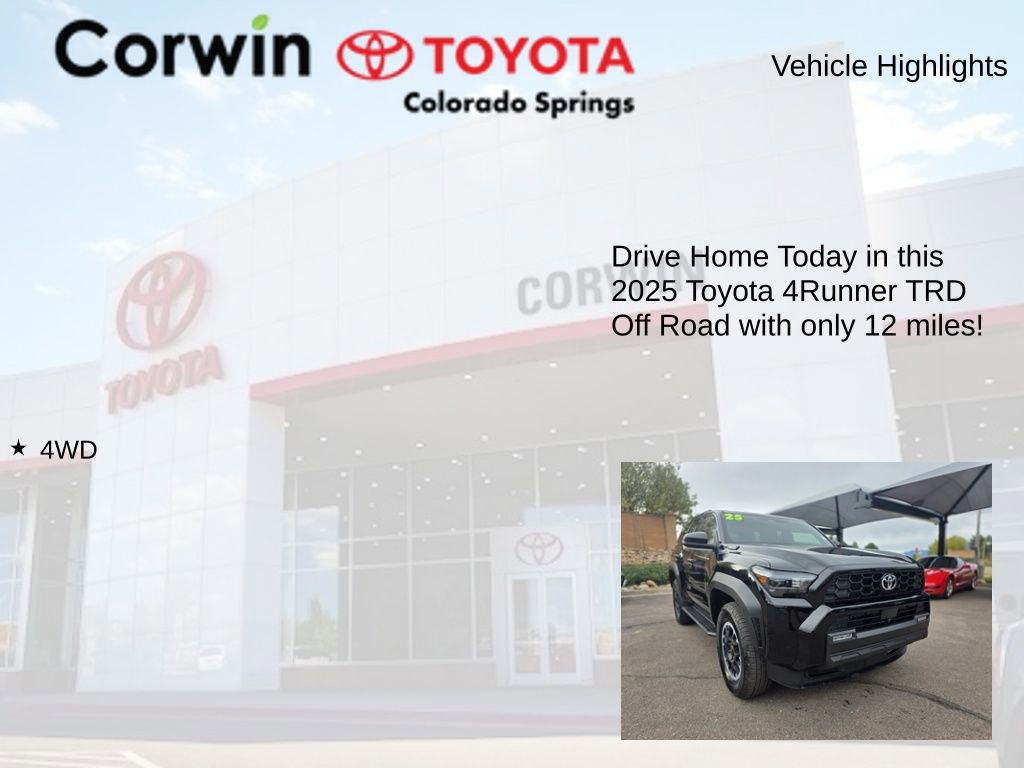 Used 2025 Toyota 4Runner TRD Off-Road image 7