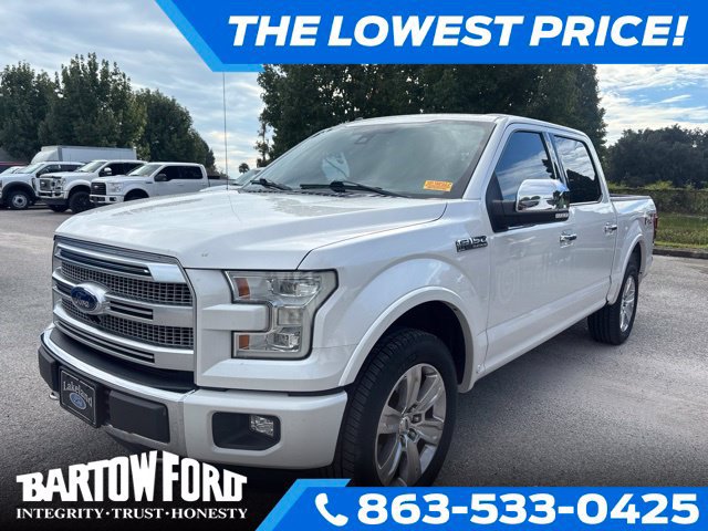 Used 2015 Ford F150 Platinum w/ Equipment Group 701A Luxury