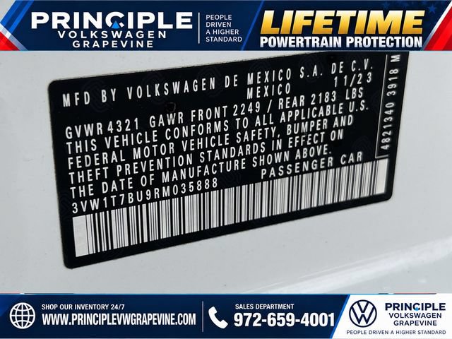 Certified 2024 Volkswagen Jetta GLI Autobahn FWD image 29