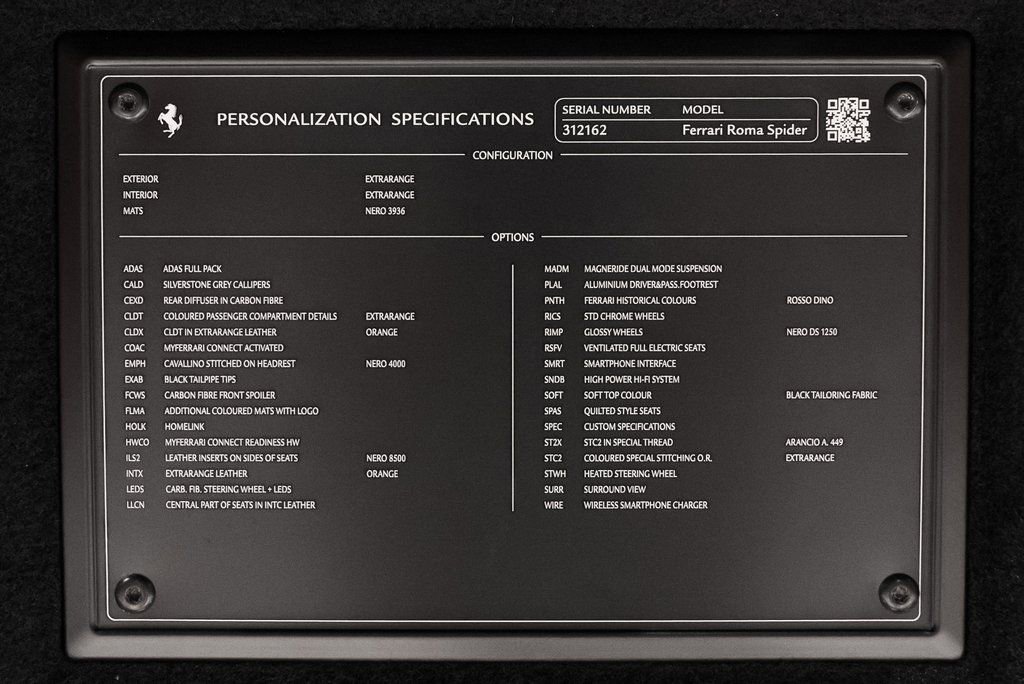 Certified 2025 Ferrari Roma Spider image 21