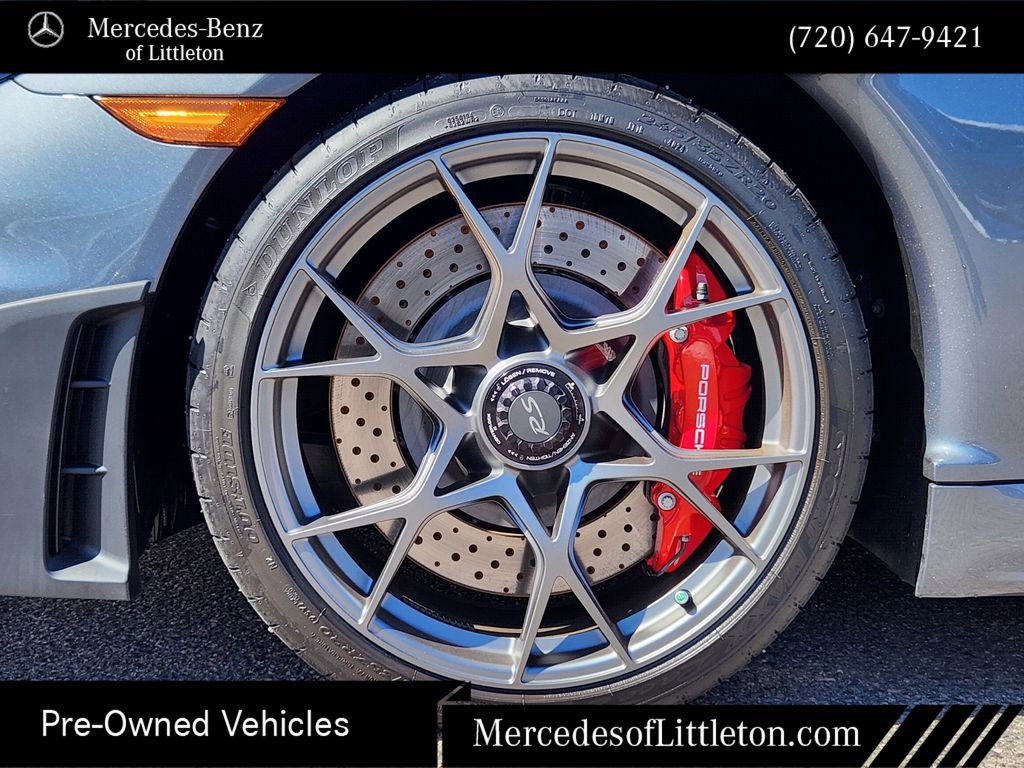 Used 2025 Porsche 718 Boxster Spyder RS w/ Accent Package Logos RWD image 10