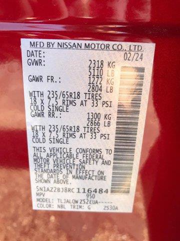 New 2024 Nissan Murano SV image 25