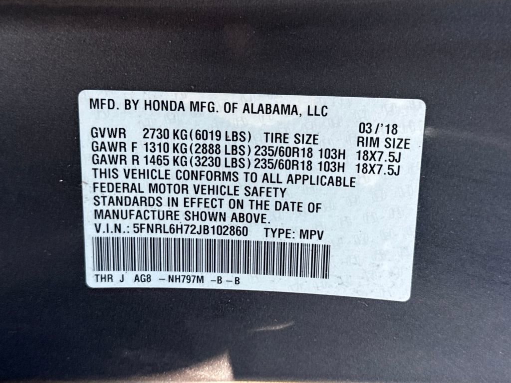 Used 2018 Honda Odyssey EX-L image 30