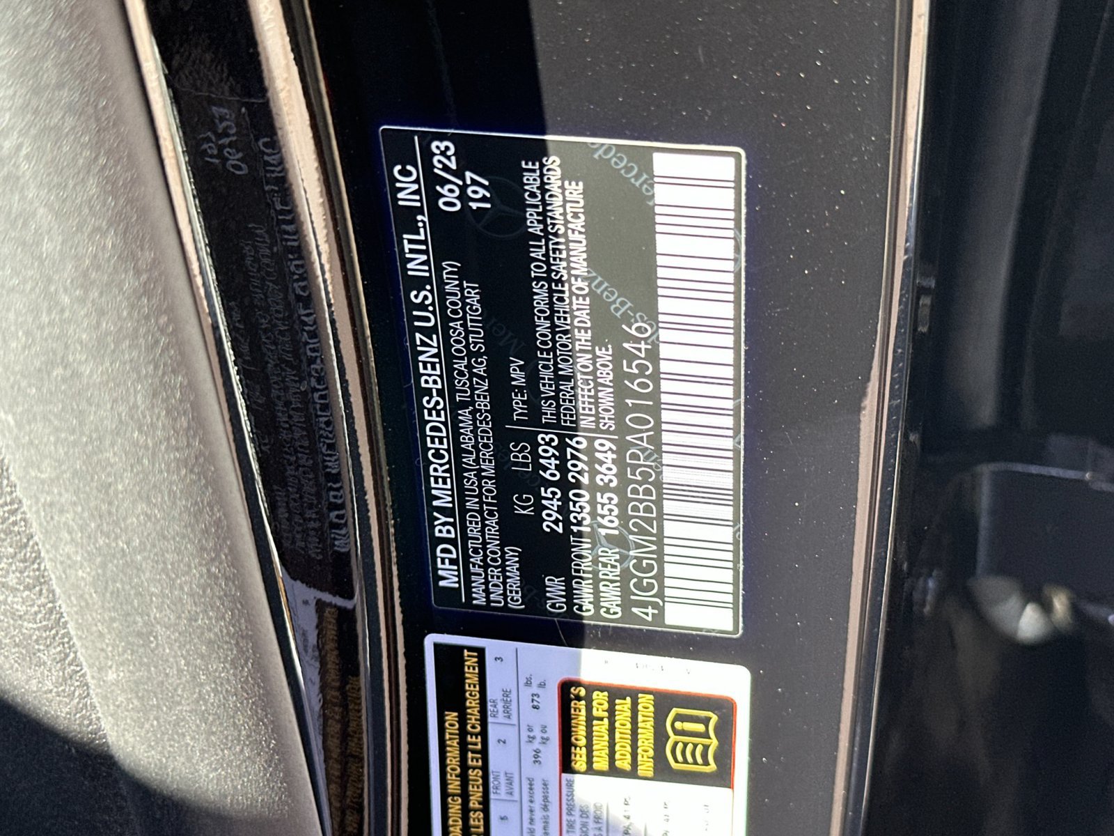 Used 2023 Mercedes-Benz EQE 350+ SUV image 36