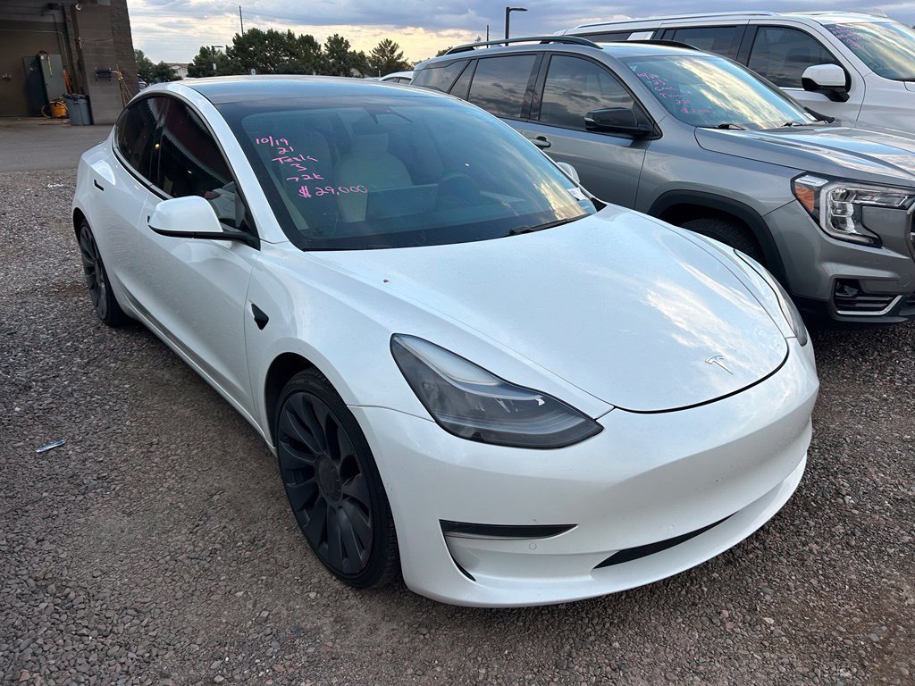 Used 2021 Tesla Model 3 Performance AWD/4WD image 3