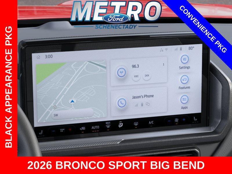 New 2026 Ford Bronco Sport Big Bend w/ Convenience Package AWD/4WD image 14