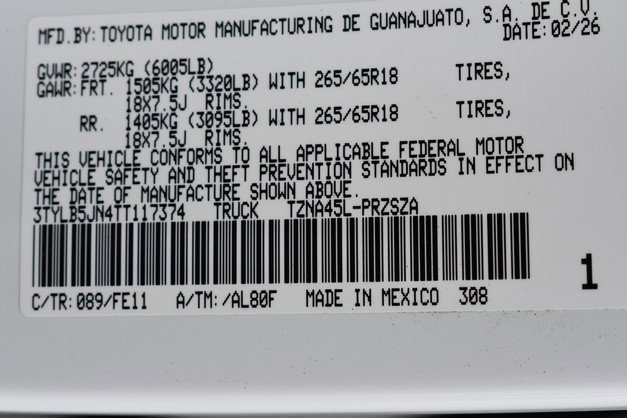 New 2026 Toyota Tacoma TRD Sport image 15