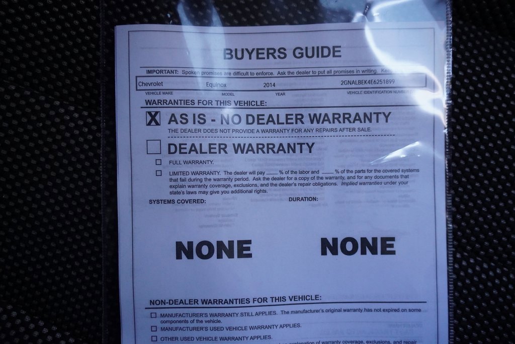 Used 2014 Chevrolet Equinox LT w/ Driver Convenience Package image 29