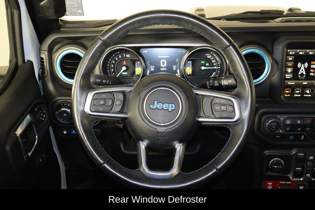 Used 2023 Jeep Wrangler Unlimited Rubicon 4xe w/ Cold Weather Group AWD/4WD image 7