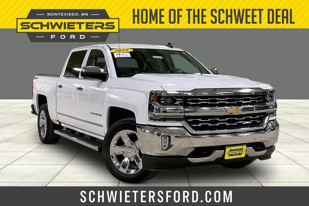 Used 2018 Chevrolet Silverado 1500 LTZ w/ Sport Package AWD/4WD image 1