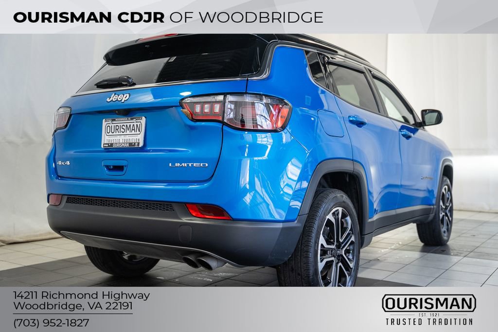 Certified 2022 Jeep Compass Limited w/ Sun and Sound Group image 5