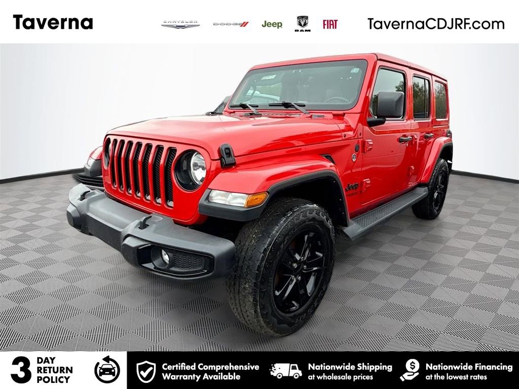Used 2022 Jeep Wrangler Unlimited Sahara