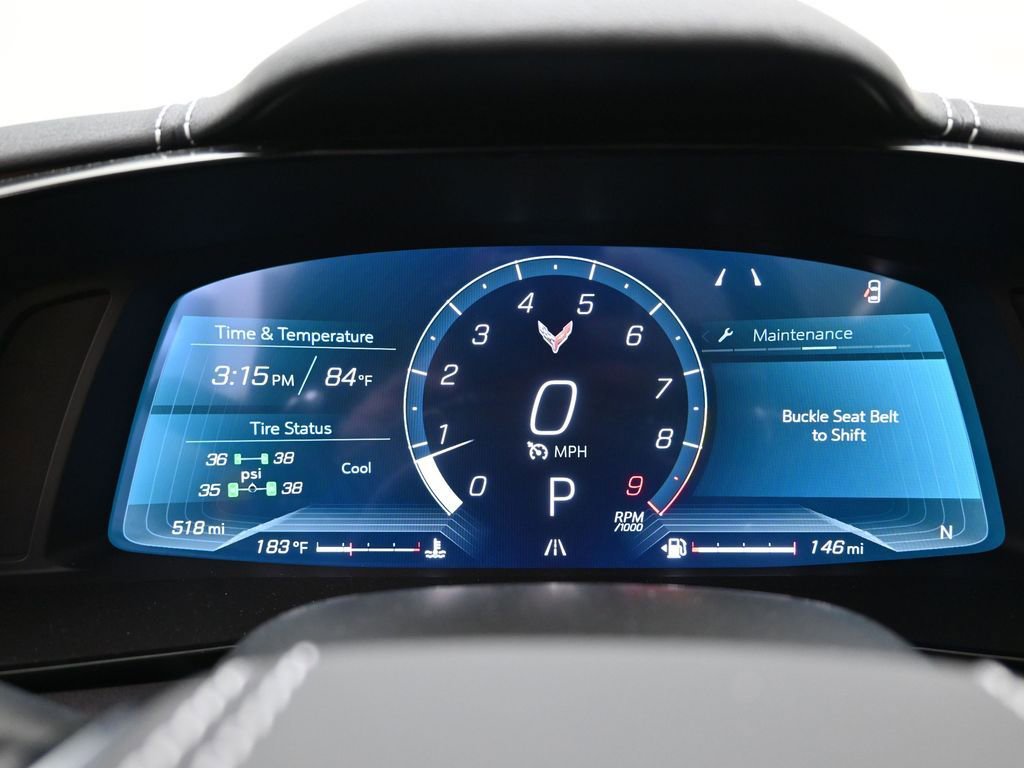 Used 2025 Chevrolet Corvette Z06 w/ Stealth Interior Trim Package RWD image 10