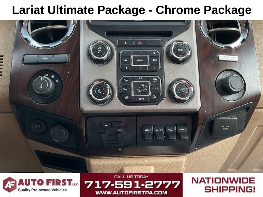 Used 2016 Ford F350 Lariat w/ Lariat Ultimate Package AWD/4WD image 31