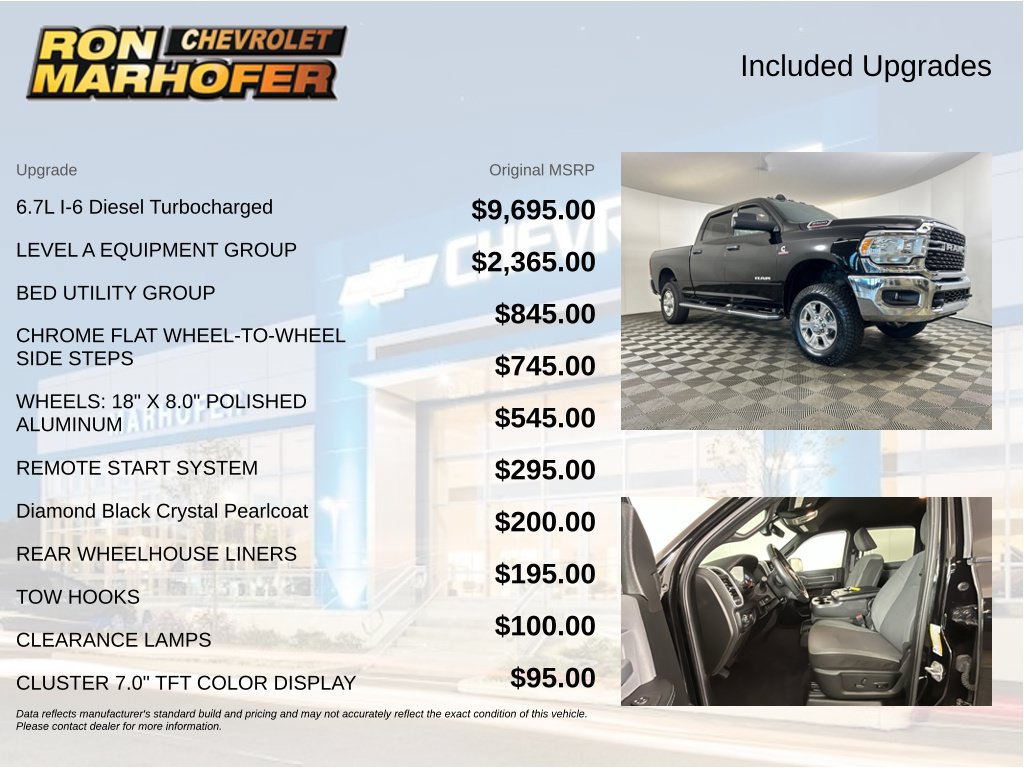 Used 2022 RAM 2500 Big Horn w/ Level A Equipment Group AWD/4WD image 6
