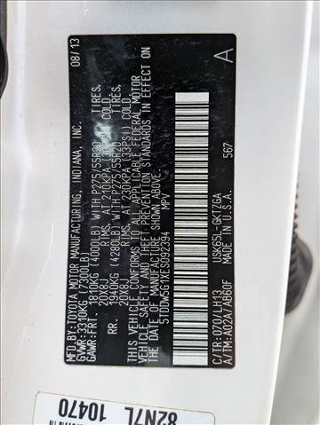 Used 2014 Toyota Sequoia Platinum AWD/4WD image 28