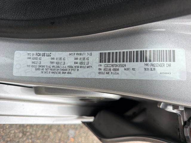 Used 2016 Chrysler 200 Limited w/ Driver Assist Package FWD image 30