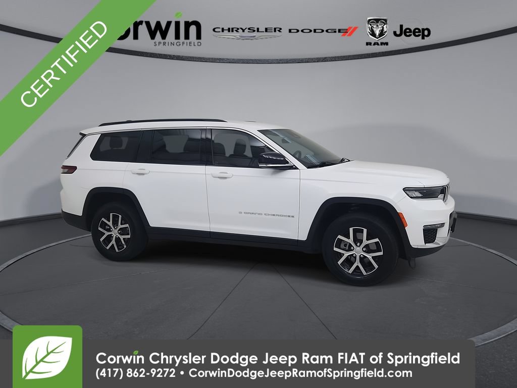 Used 2025 Jeep Grand Cherokee L Limited w/ Trailer Tow Package AWD/4WD 360° Tour