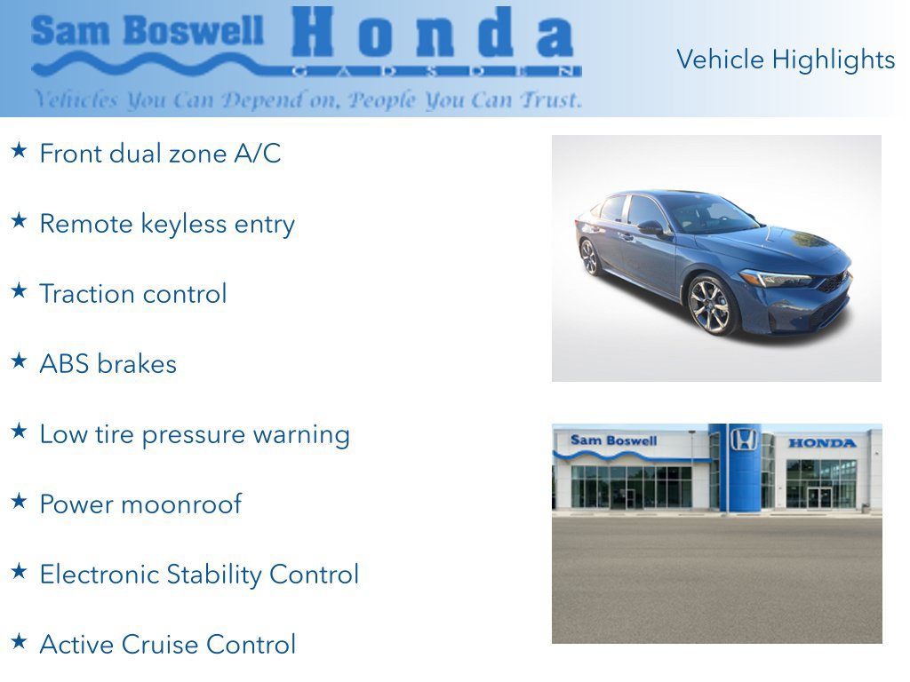 Used 2026 Honda Civic Sport Touring image 5