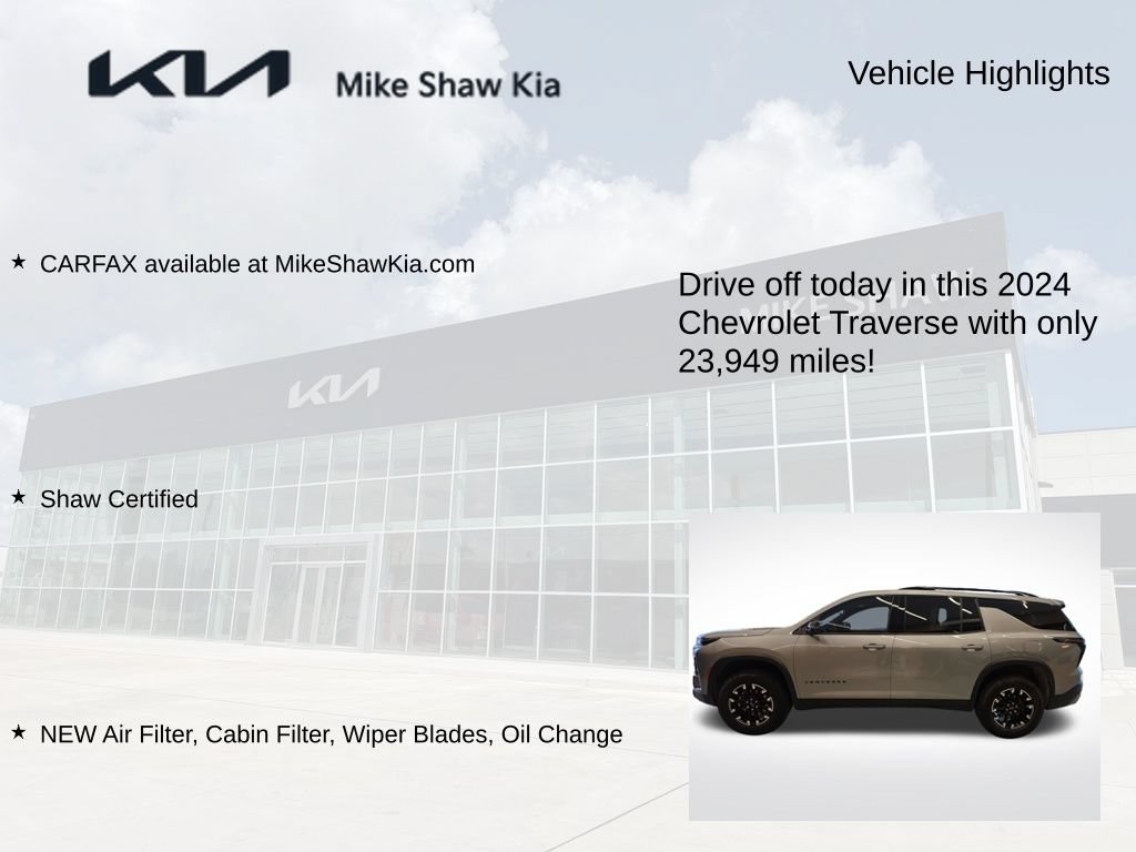 Used 2024 Chevrolet Traverse Z71 AWD/4WD image 8