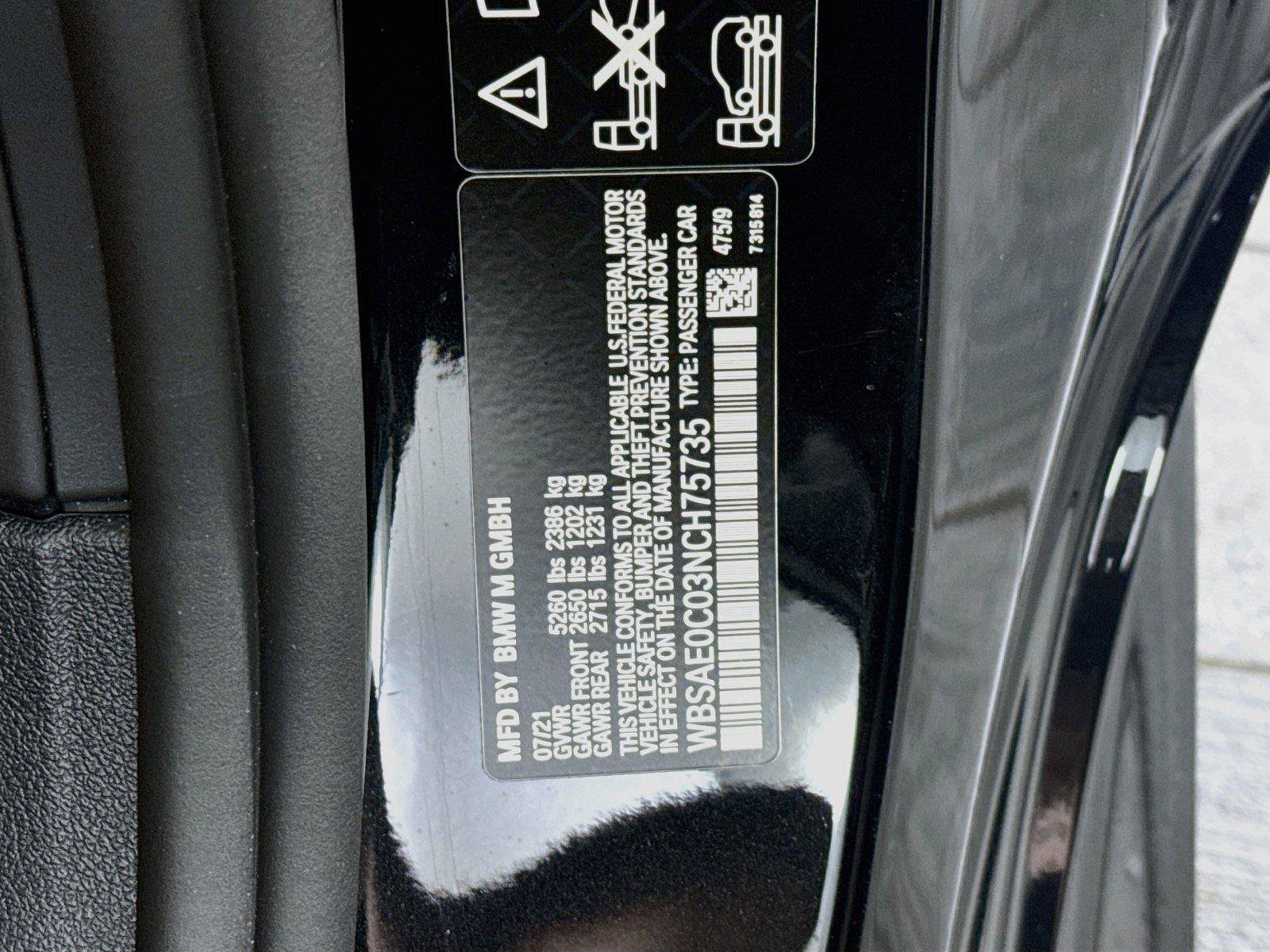Used 2022 BMW M8 Competition w/ M Carbon Exterior Package AWD/4WD image 37