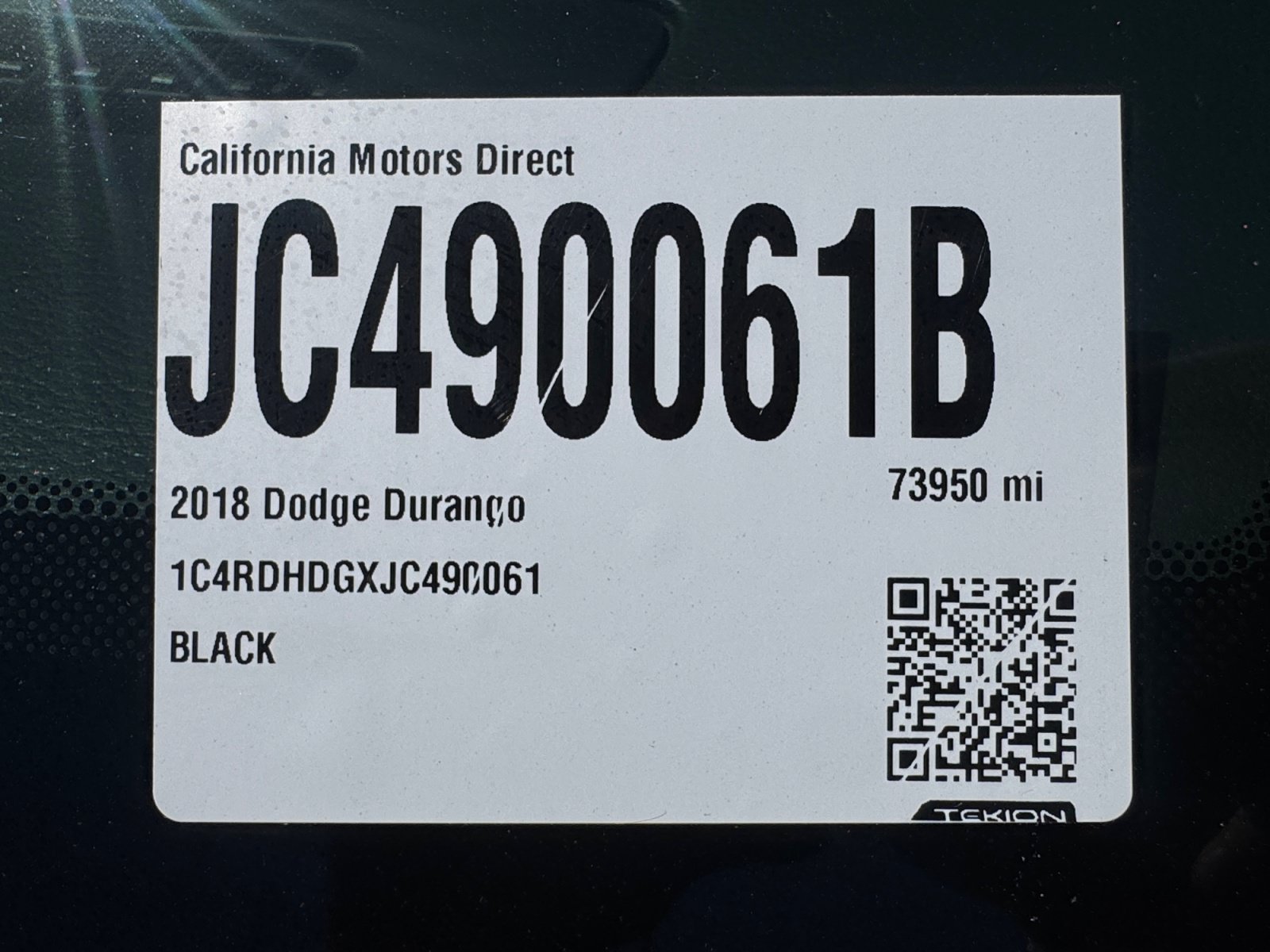 Used 2018 Dodge Durango GT w/ Quick Order Package 2BC RWD image 19