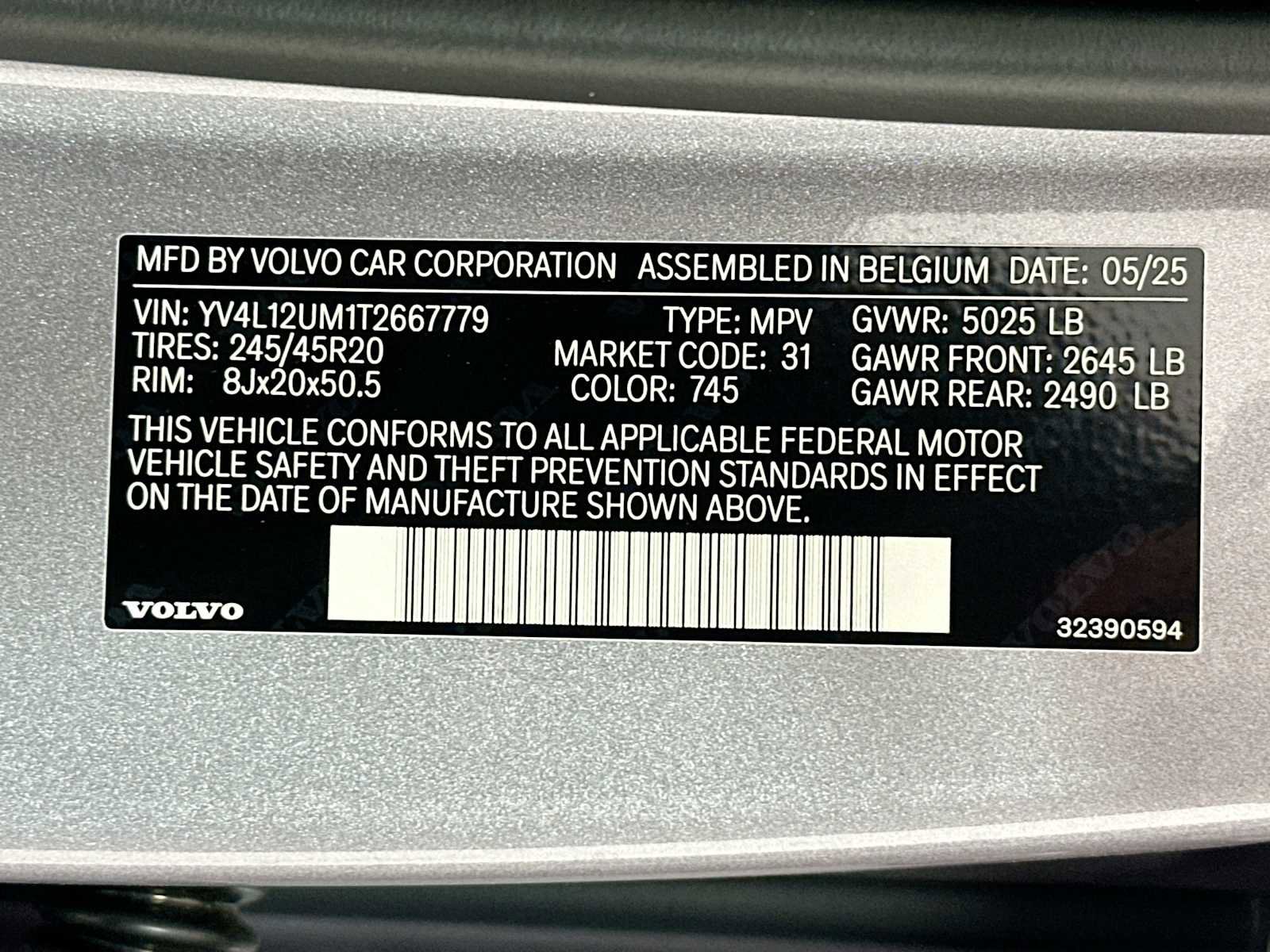 New 2026 Volvo XC40 B5 Ultra w/ Climate Package image 30