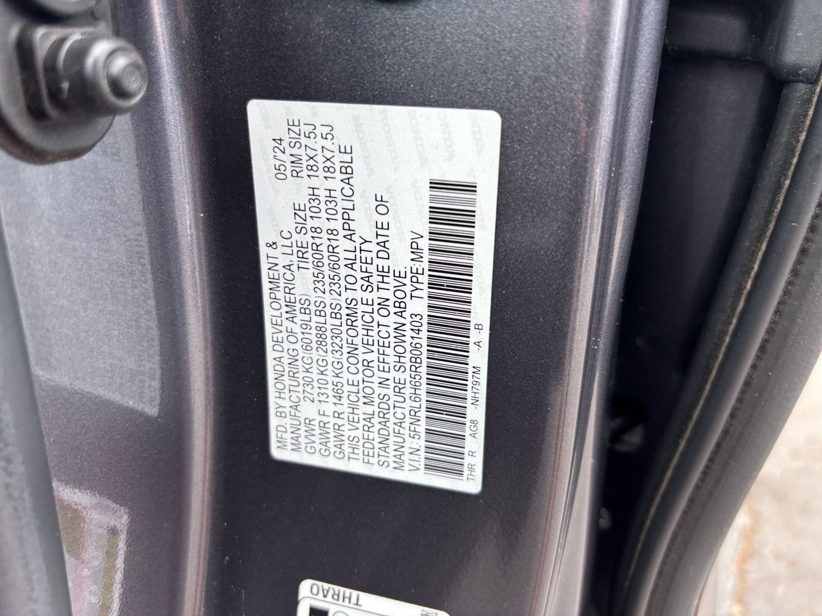 Used 2024 Honda Odyssey EX-L image 32