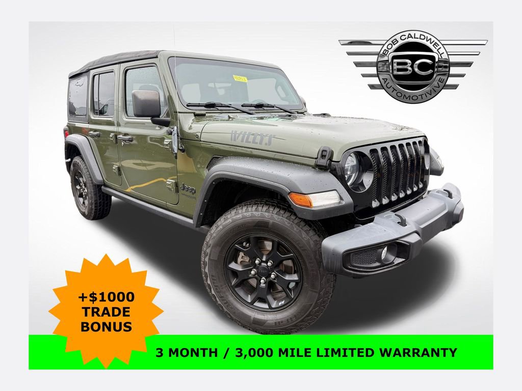 Used 2021 Jeep Wrangler Unlimited Sport