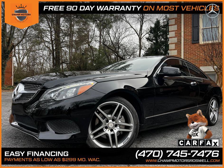 Used 2014 Mercedes-Benz E 350 Coupe w/ Premium 1 Package image 1